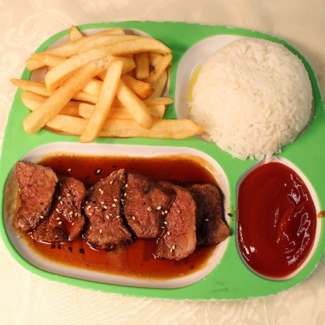 Kid Steak Teriyaki.