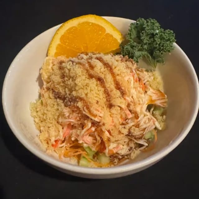 Spicy Krab Salad.