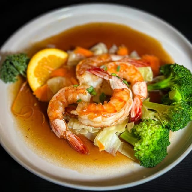 Shrimp Teriyaki.