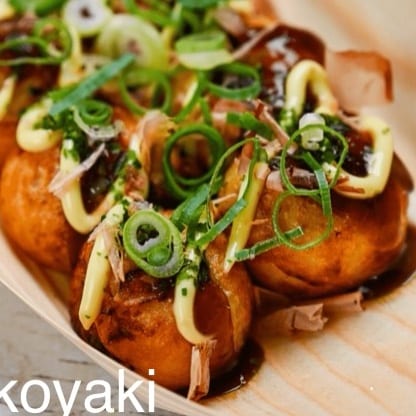 Takoyaki.