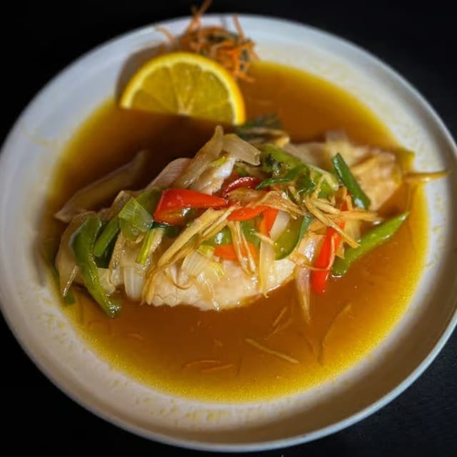Steamed Fish.