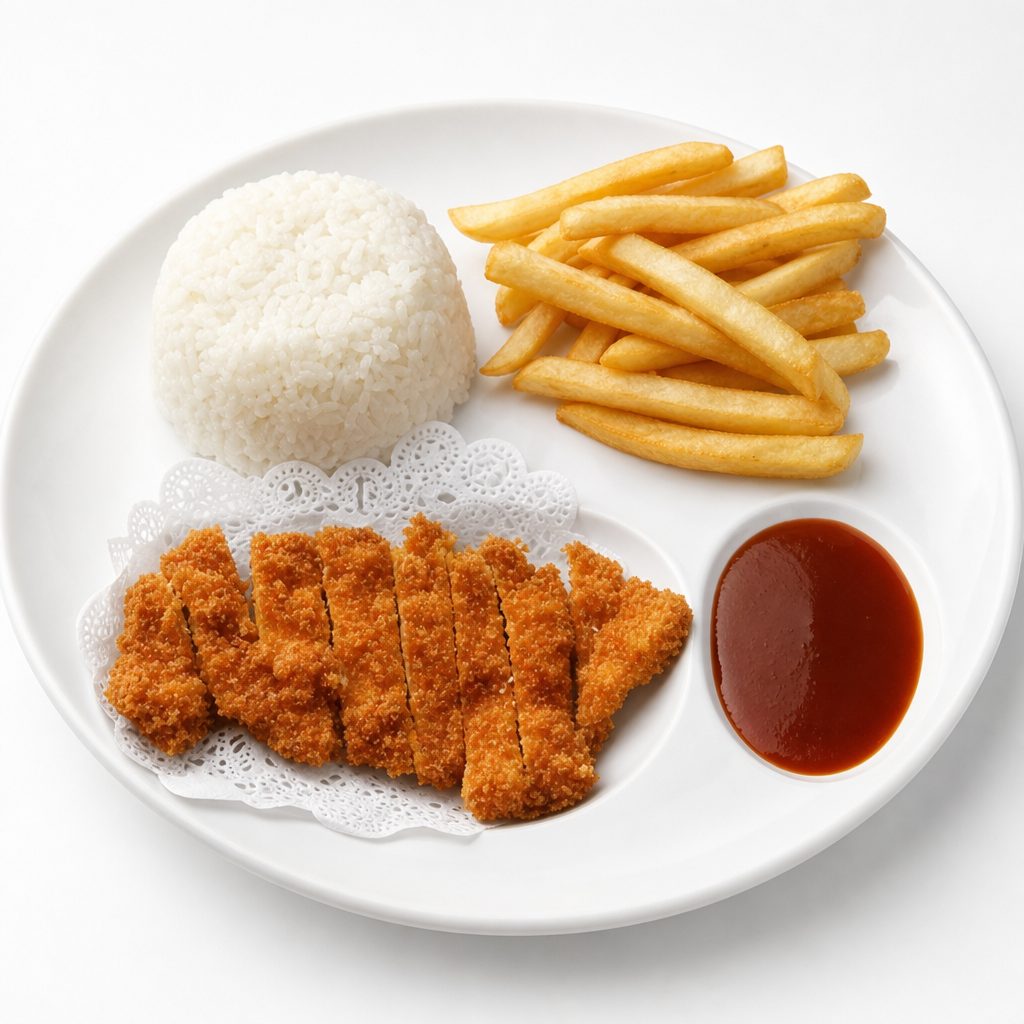 Kid Chicken Katsu.