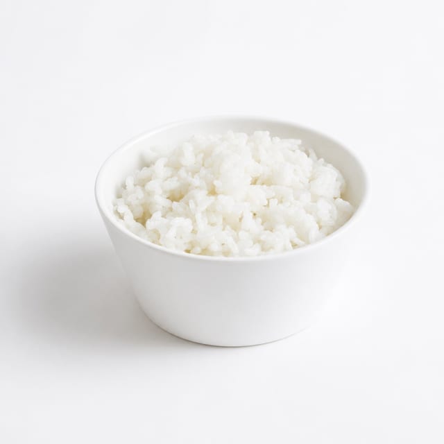 Bowl of White Rice.