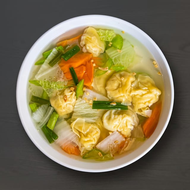 Wonton Soup.