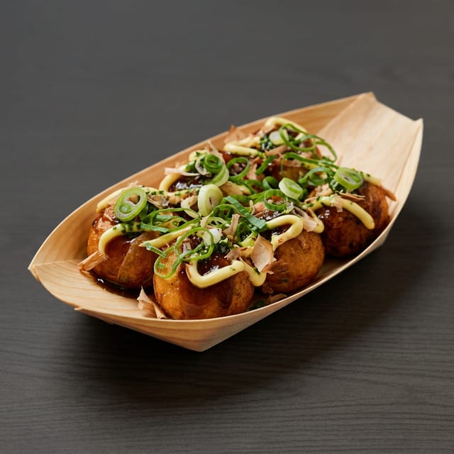 Takoyaki.