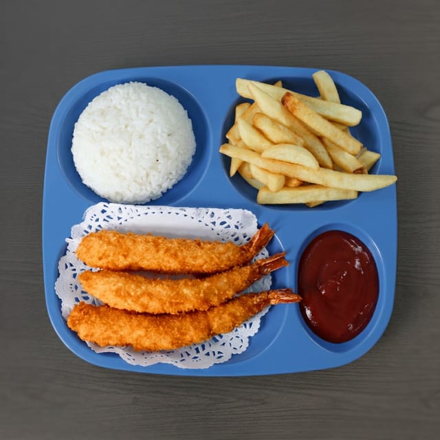 Kid Shrimp Katsu.