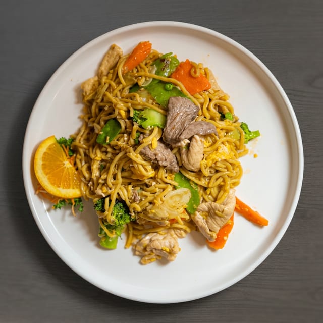 Pad Lo-Mein Noodle.