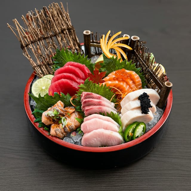 Sashimi Dinner.